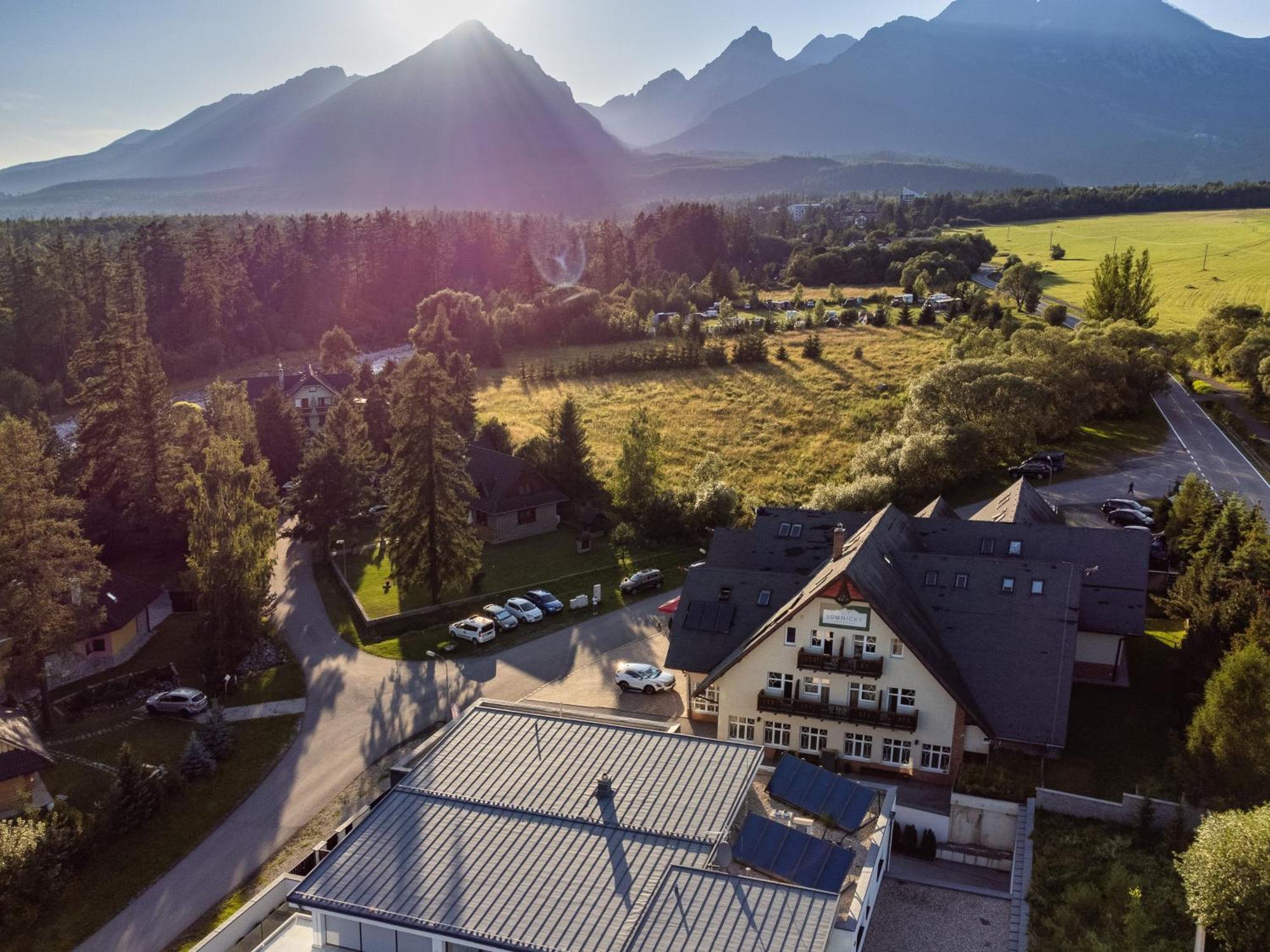 Penzión Lomnicky Stará Lesná Exterior foto